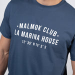 Marina Blue Graphic Organic Cotton Tee