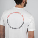 Yacht Club White Organic Cotton Tee