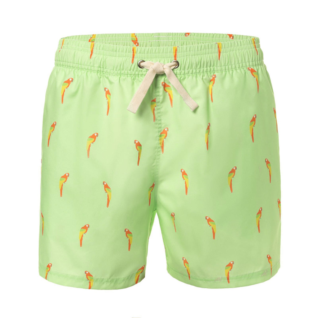 Parrot Animal Men's Swim Trunks