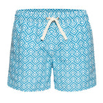 Bruce Wayne Style Blue Men's Swim Trunks