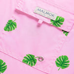 Banana Tree on Pink Men's Swim Trunks