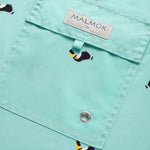 Turquoise Toucan Animal Men's Swim Trunks