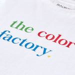 Color Factory White Organic Cotton Tee